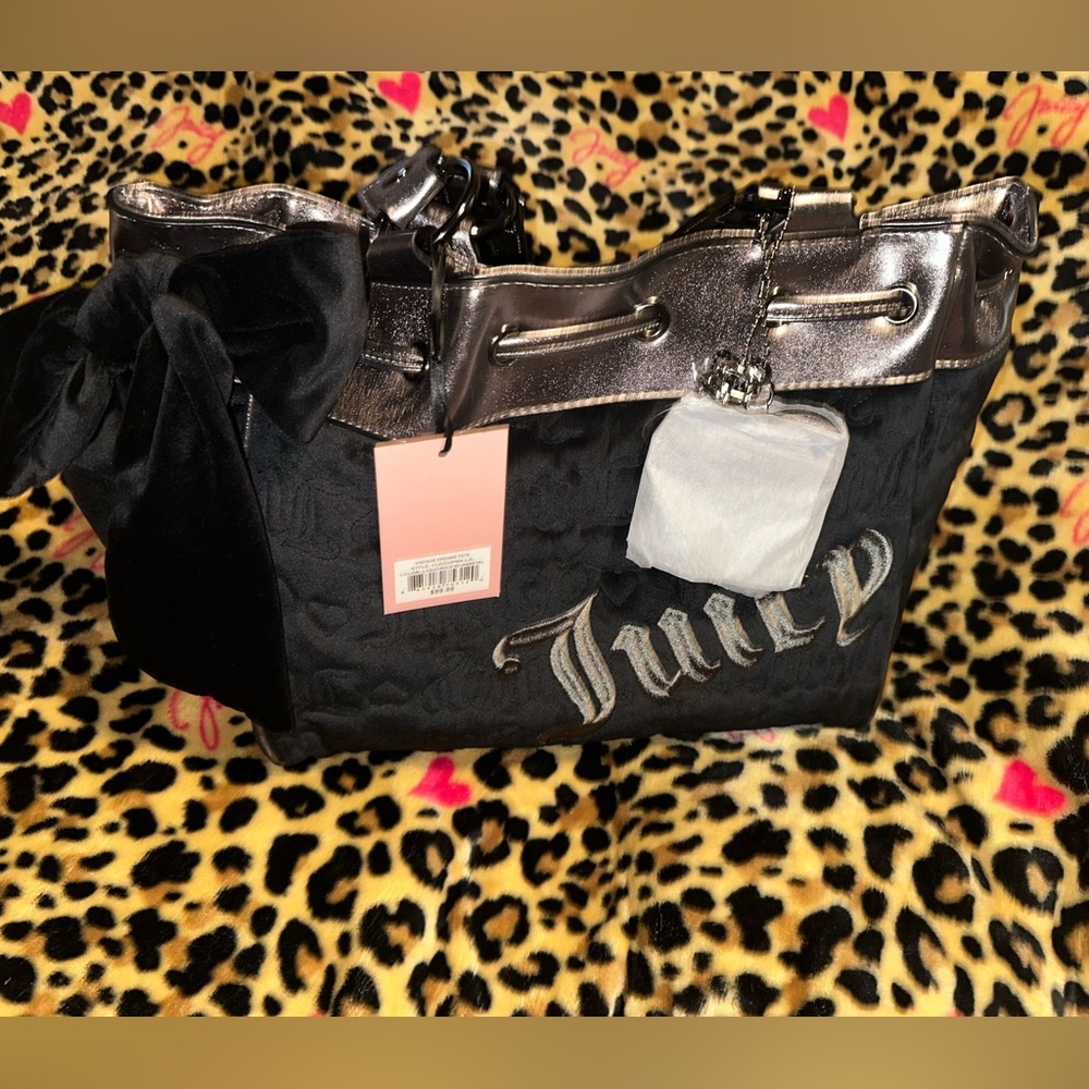 NWT Juicy Couture 2024 Black and Silver Daydreamer